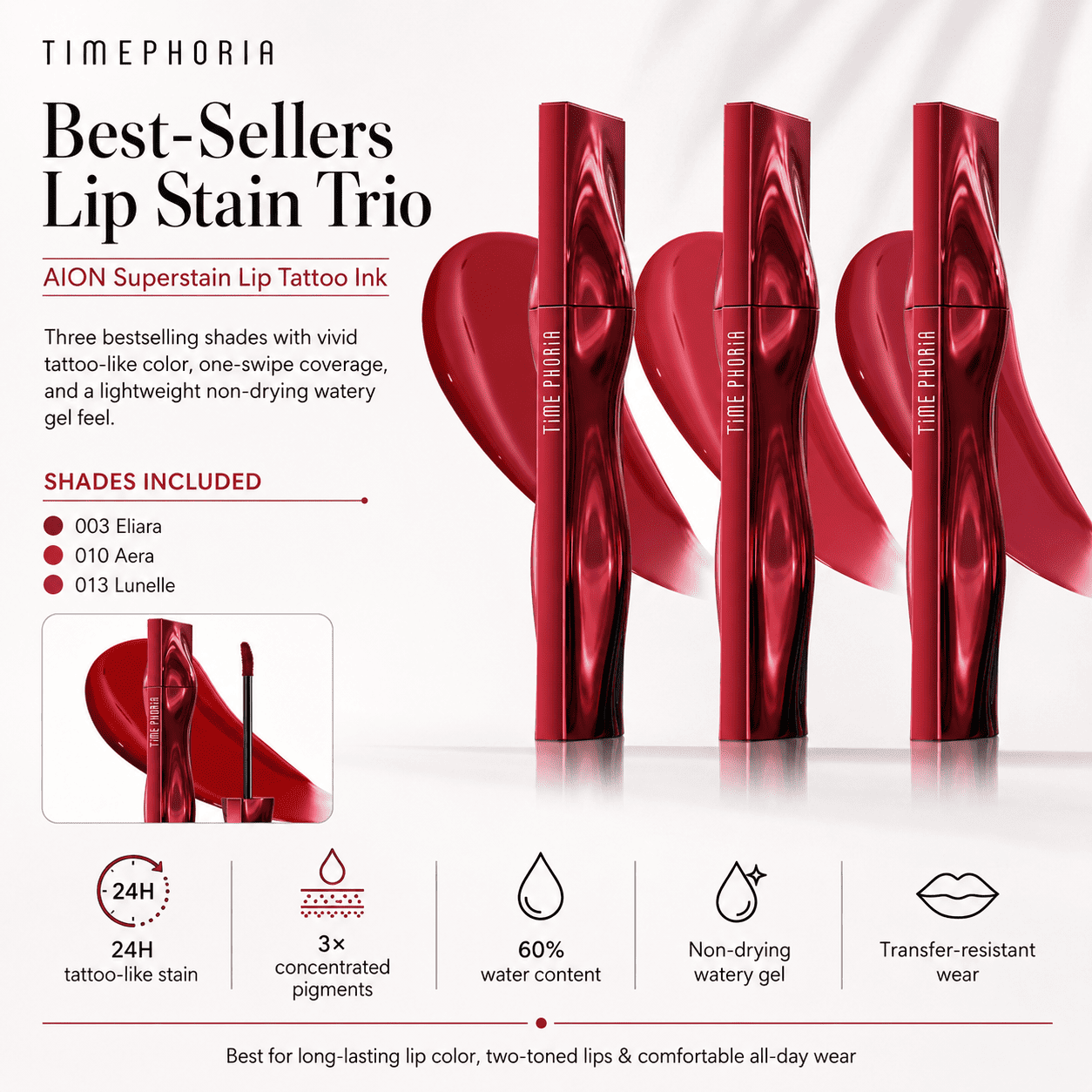 Best-Sellers Lip Tattoo Trio