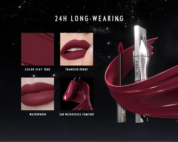 Timephoira Lip matte with 24-hour long-wearing features