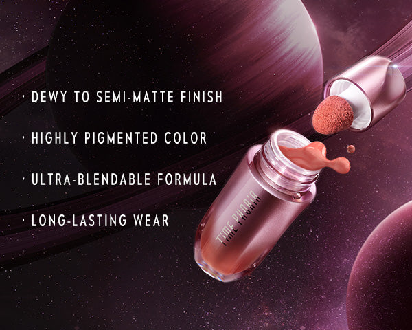 TIMEPHORIA CHEEK LIQUID BLUSH dewy to semi-matte finish