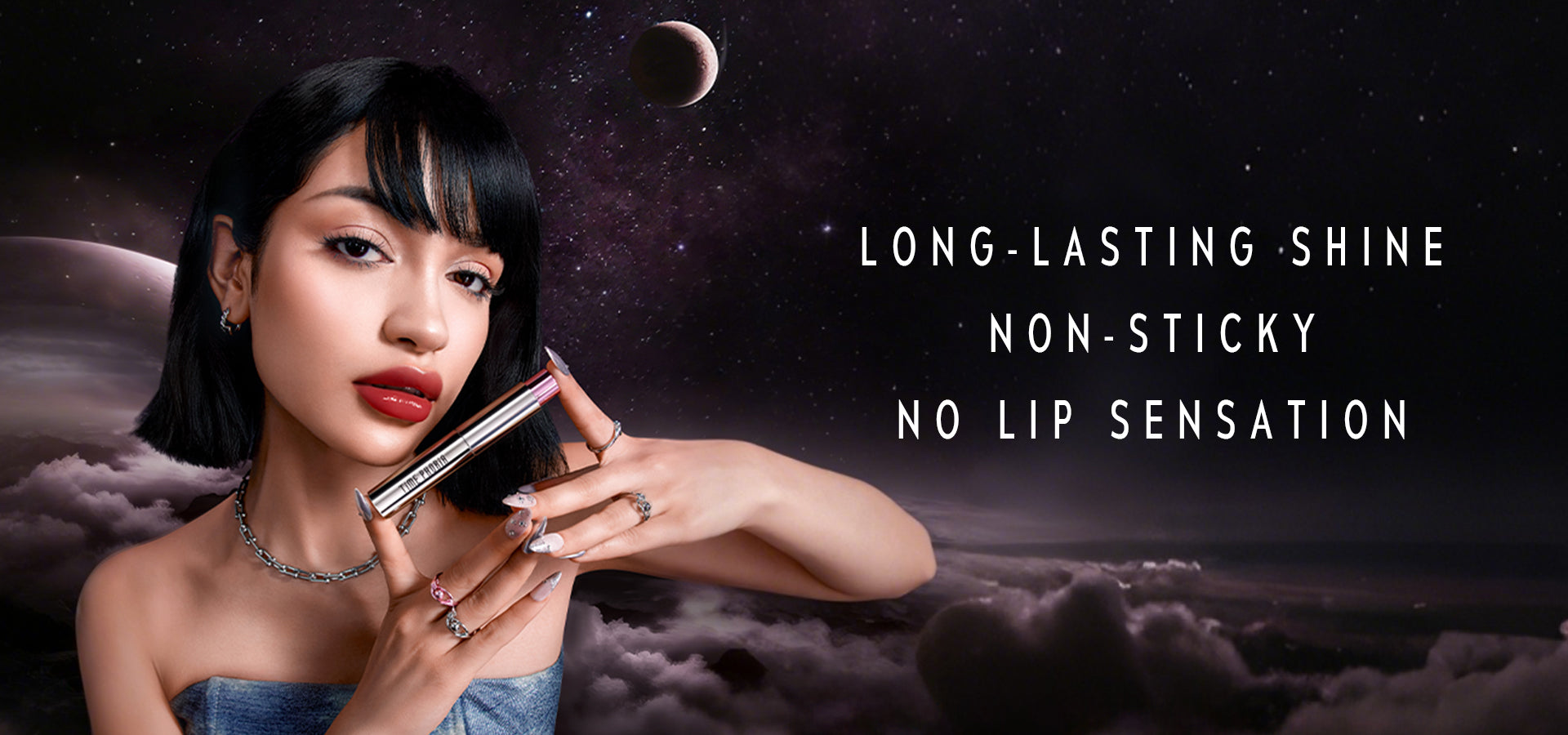 Timephoria ultra stay-shine lip vinyl LONG-LASTING.SHINE NON-STICKY NO LIP SENSATION